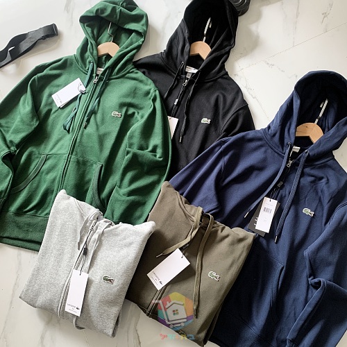 קפוצ'ון רוכסן Lacoste, בחמישה גוונים, תמונה 2