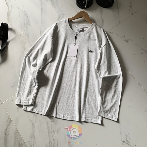 חולצת שרוול ארוך Lacoste, לבנה, אפורה או שחורה, תמונה 3