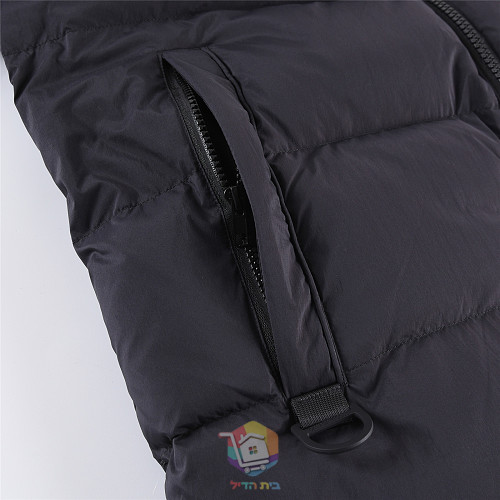 מעיל פוך Canada Goose עם קפוצ'ון, חום אפרפר או שחור, תמונה 6