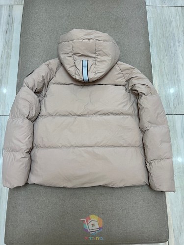 מעיל פוך Canada Goose Junction Parka עם קפוצ'ון, שחור, לבן או ורוד חיוור, תמונה 2