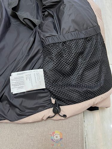 מעיל פוך Canada Goose Junction Parka עם קפוצ'ון, שחור, לבן או ורוד חיוור, תמונה 3