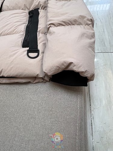 מעיל פוך Canada Goose Junction Parka עם קפוצ'ון, שחור, לבן או ורוד חיוור, תמונה 6