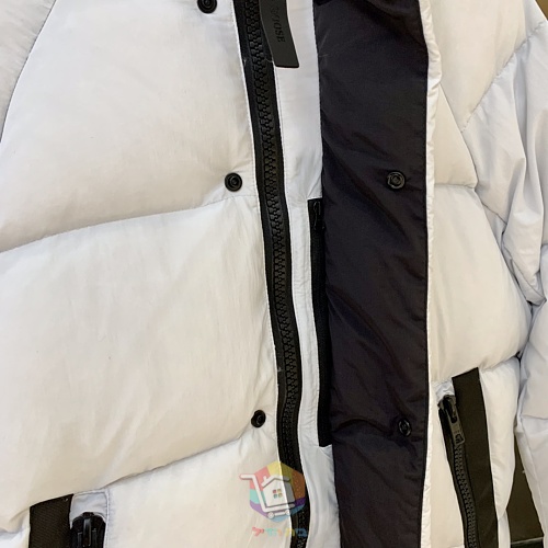 מעיל פוך Canada Goose Junction Parka עם קפוצ'ון, שחור, לבן או ורוד חיוור, תמונה 18