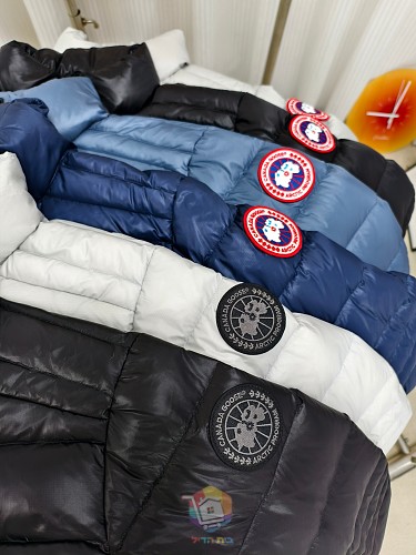 מעיל פוך קל Canada Goose עם צווארון עומד, בחמישה גוונים, תמונה 44