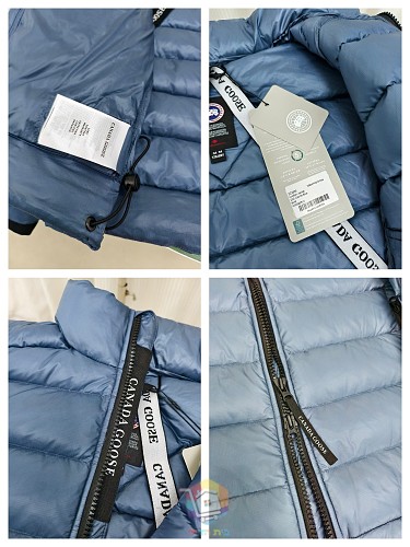 מעיל פוך קל Canada Goose עם צווארון עומד, בחמישה גוונים, תמונה 47