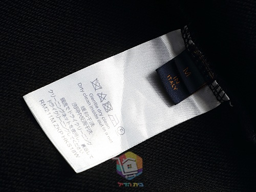 קפוצ'ון רוכסן Louis Vuitton עם לוגו גדול בחזית, אפור או שחור, תמונה 13