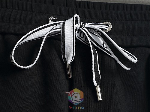 מכנסי טרנינג Gucci עם פס לוגו בצד, אפור או שחור, תמונה 18