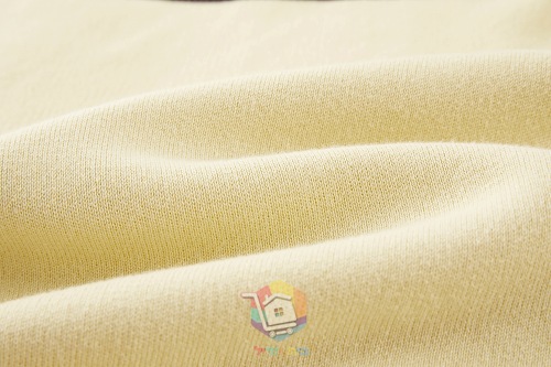 סוודר Loewe Half-Zip Sweater מתערובת כותנה, חום כהה וצהוב חמאה, תמונה 2