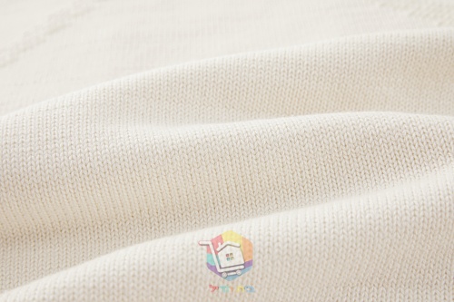 סוודר Dior DiorAlps Sweater בגזרה רפויה, לבן שבור עם דוגמת פתיתי שלג, תמונה 5