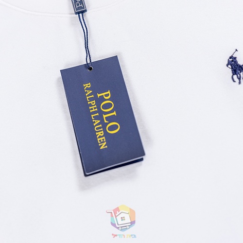 חולצת שרוול ארוך Polo Ralph Lauren עם לוגו רקום קטן, לבנה או שחורה, תמונה 15