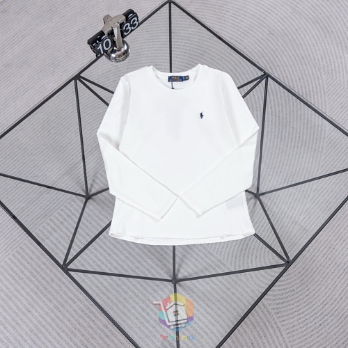 חולצת שרוול ארוך Polo Ralph Lauren עם לוגו רקום קטן, לבנה או שחורה, תמונה 24