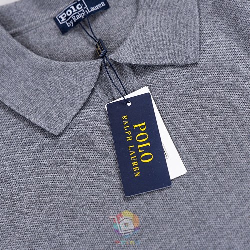 פולו סרוג בשרוול ארוך Polo Ralph Lauren אפור, תמונה 7