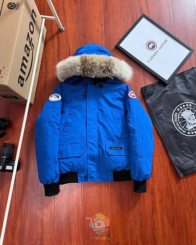 מעיל Canada Goose Chilliwack Bomber עם קפוצ'ון בשוליים פרוותיים, בחמישה גוונים, תמונה 3