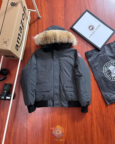 מעיל Canada Goose Chilliwack Bomber עם קפוצ'ון בשוליים פרוותיים, בחמישה גוונים, תמונה 4