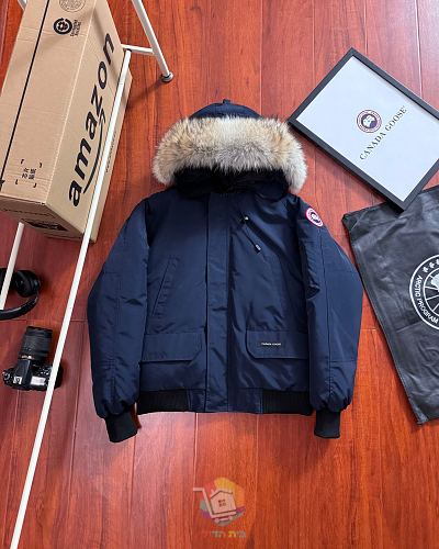 מעיל Canada Goose Chilliwack Bomber עם קפוצ'ון בשוליים פרוותיים, בחמישה גוונים, תמונה 6