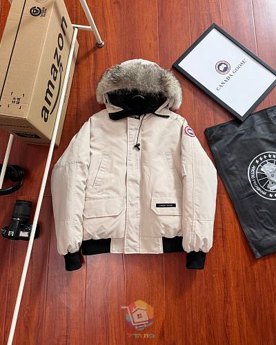 מעיל Canada Goose Chilliwack Bomber עם קפוצ'ון בשוליים פרוותיים, בחמישה גוונים, תמונה 7