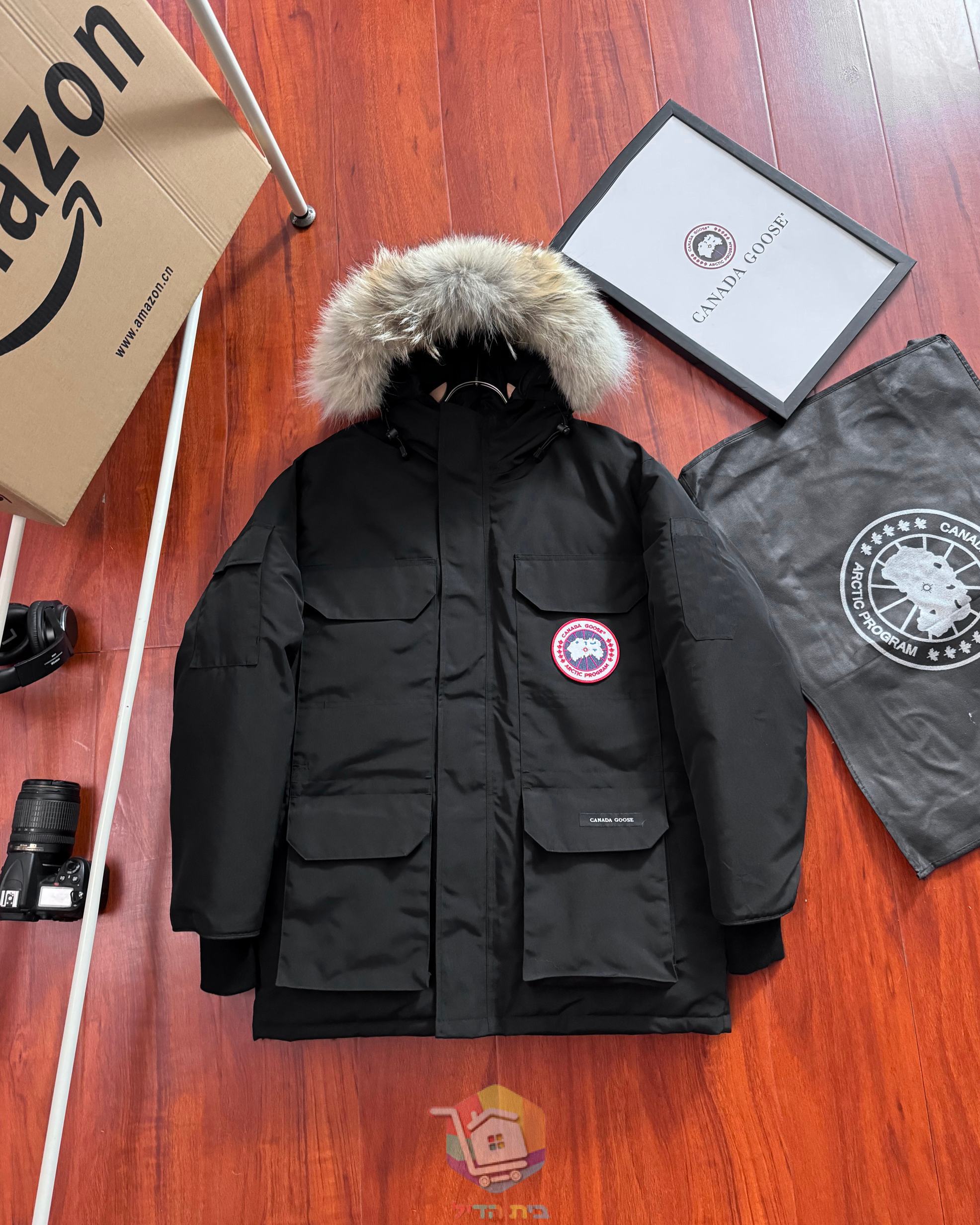 Canada Goose Expedition Parka mit pelzbesetzter Kapuze, acht Farben