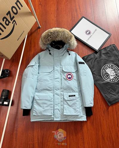 מעיל פרקה Canada Goose Expedition Parka עם קפוצ'ון בשוליים פרוותיים, בשמונה גוונים, תמונה 11