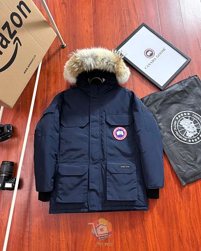 מעיל פרקה Canada Goose Expedition Parka עם קפוצ'ון בשוליים פרוותיים, בשמונה גוונים, תמונה 14
