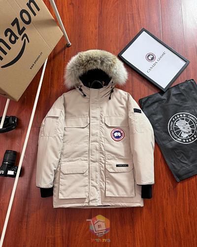 מעיל פרקה Canada Goose Expedition Parka עם קפוצ'ון בשוליים פרוותיים, בשמונה גוונים, תמונה 21