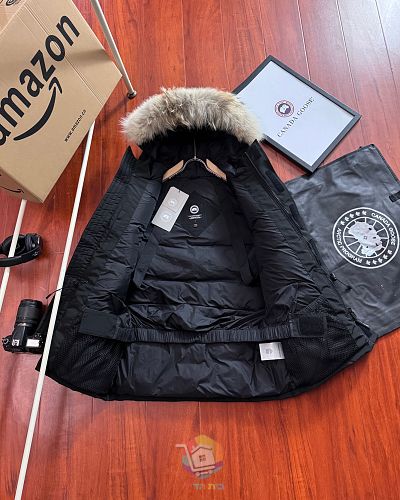 מעיל פרקה Canada Goose Expedition Parka עם קפוצ'ון בשוליים פרוותיים, בשמונה גוונים, תמונה 29
