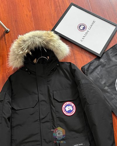 מעיל פרקה Canada Goose Expedition Parka עם קפוצ'ון בשוליים פרוותיים, בשמונה גוונים, תמונה 30