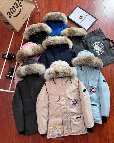 מעיל פרקה Canada Goose Expedition Parka עם קפוצ'ון בשוליים פרוותיים, בשמונה גוונים, תמונה 33