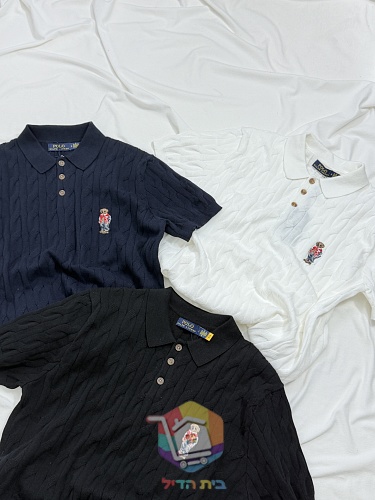 Polo Ralph Lauren Poloshirt aus Zopfstrick