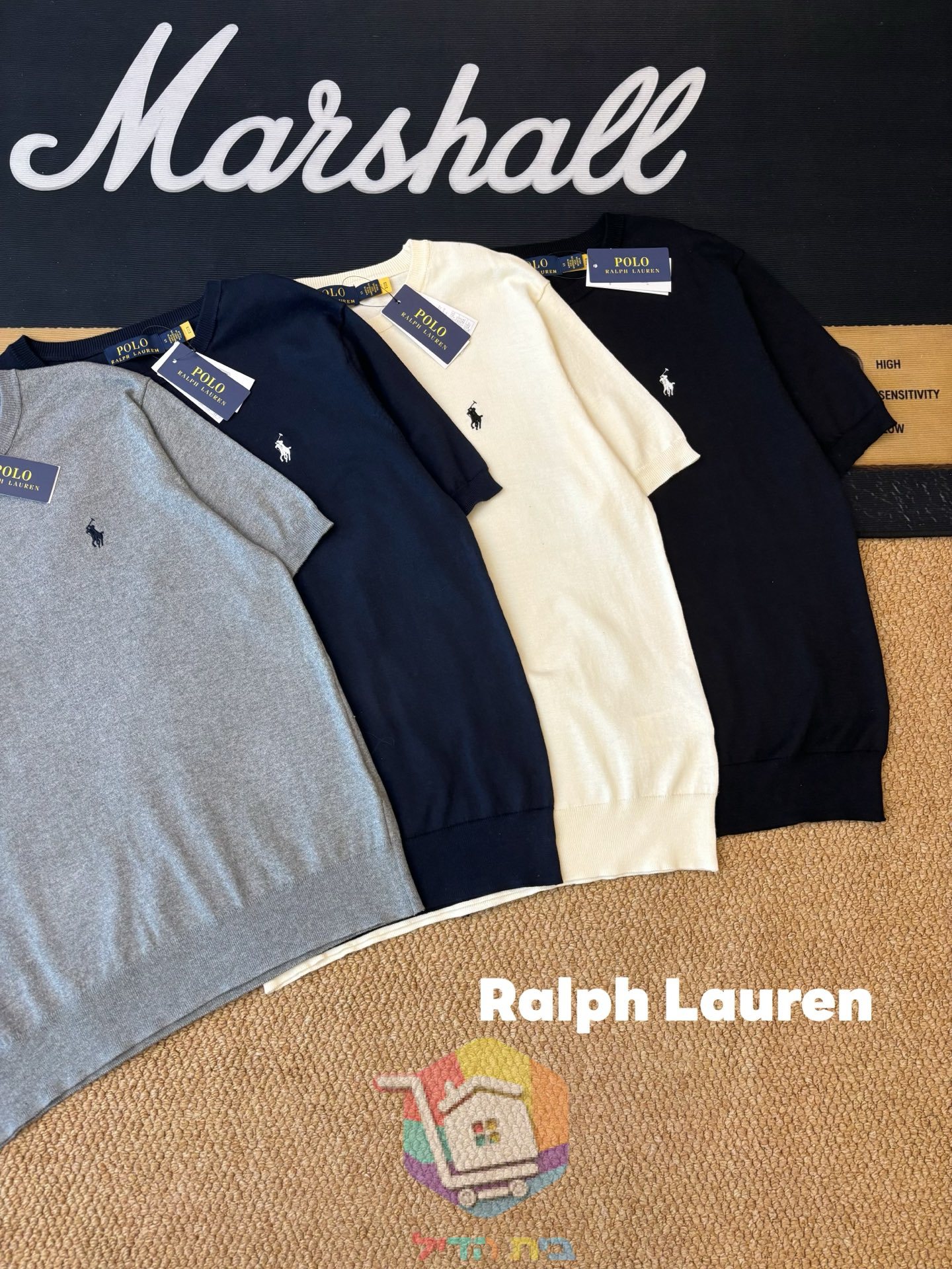 Polo Ralph Lauren Strickoberteil mit Rundhalsausschnitt