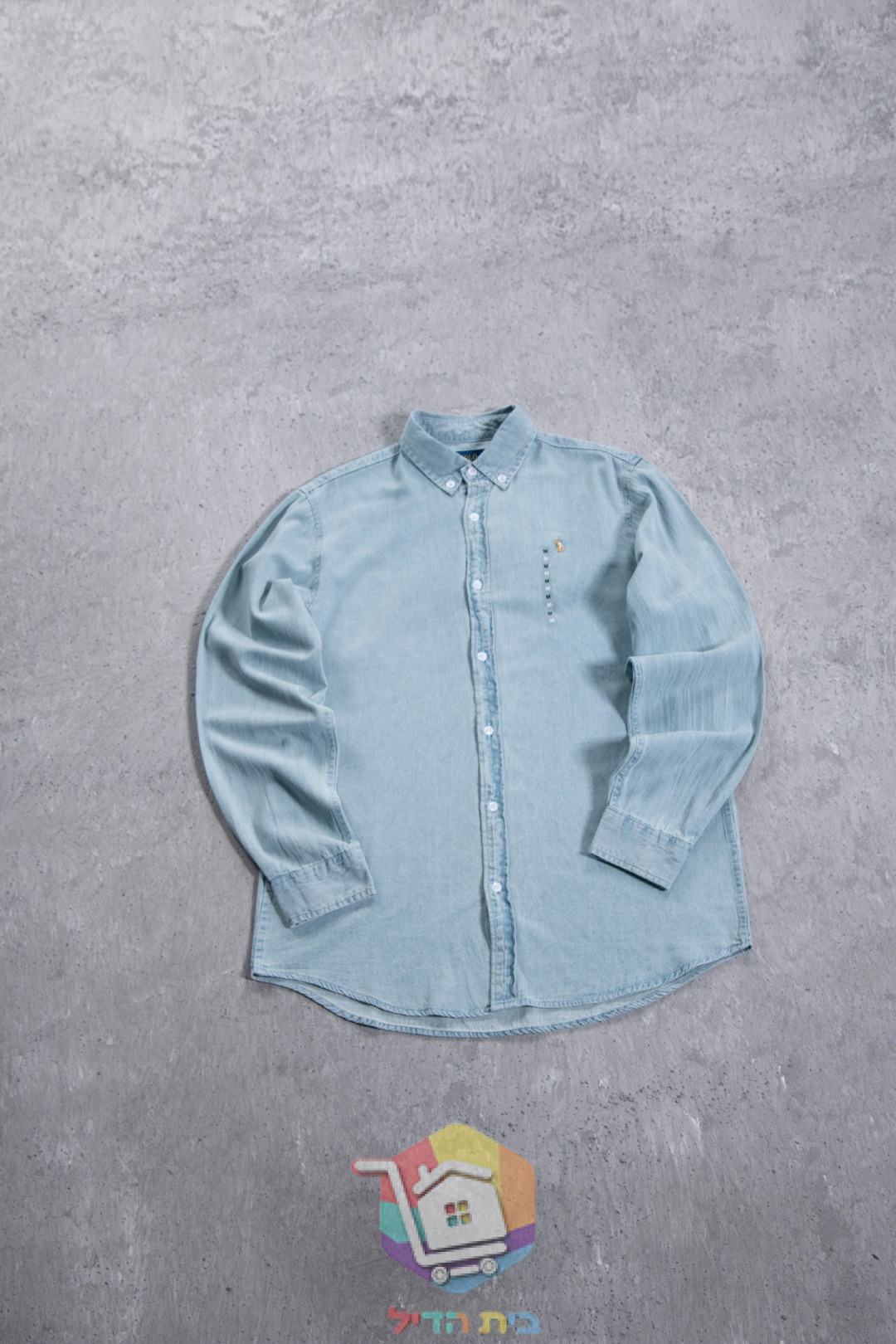 Polo Ralph Lauren Jeanshemd mit langen Ärmeln