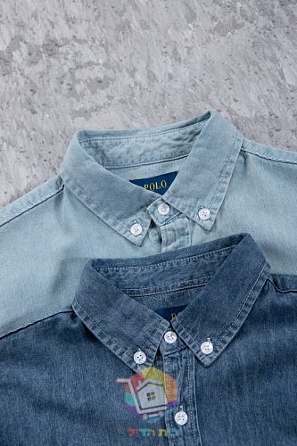Polo Ralph Lauren Jeanshemd mit langen Ärmeln 3