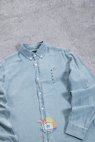 Polo Ralph Lauren Jeanshemd mit langen Ärmeln 4