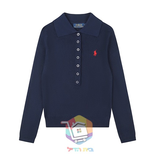 Polo Ralph Lauren Strick-Poloshirt für Damen in elf Farben 19