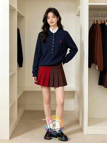 Polo Ralph Lauren Strick-Poloshirt für Damen in elf Farben 51
