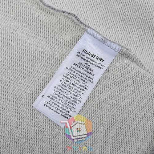 Hoodie Burberry mit Kordelzug in Karo, zwei Farben 6
