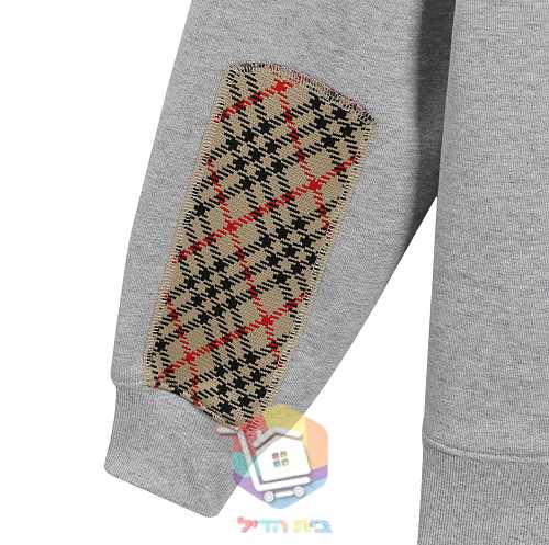 Hoodie Burberry mit Kordelzug in Karo, zwei Farben 9