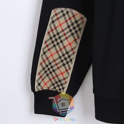 Hoodie Burberry mit Kordelzug in Karo, zwei Farben 19