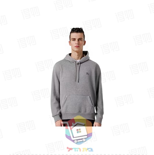 Hoodie Burberry mit Karofutter in der Kapuze, zwei Farben 2