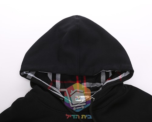 Hoodie Burberry mit Karofutter in der Kapuze, zwei Farben 9