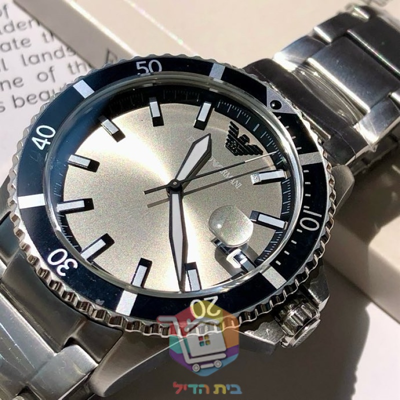 שעון Emporio Armani בסגנון צלילה, 42 מ"מ, חמש גרסאות