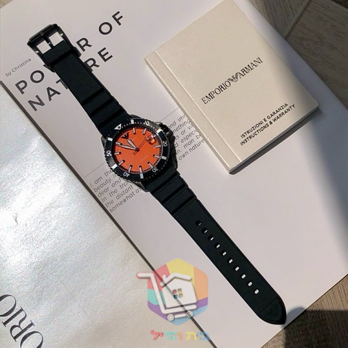 שעון Emporio Armani בסגנון צלילה, 42 מ"מ, חמש גרסאות 14