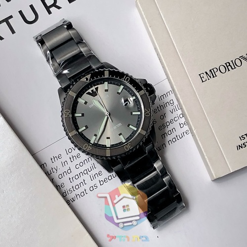 שעון Emporio Armani בסגנון צלילה, 42 מ"מ, חמש גרסאות 23