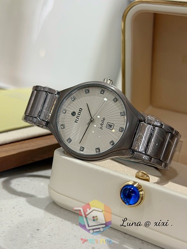 שעון Rado בשישה גוונים על צמיד קרמי 4