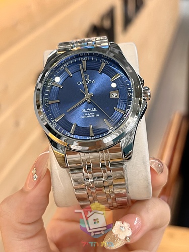 שעון Omega De Ville בחמישה גוונים, 40 מ"מ 8