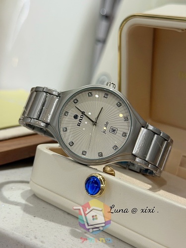 שעון Rado בחוגה משובצת בשישה גוונים 2