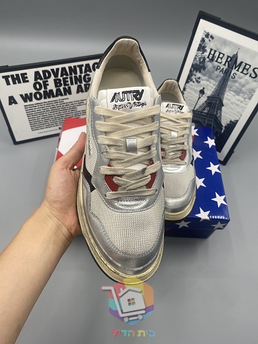 Sneaker Autry Super Vintage aus Mesh und Leder 4