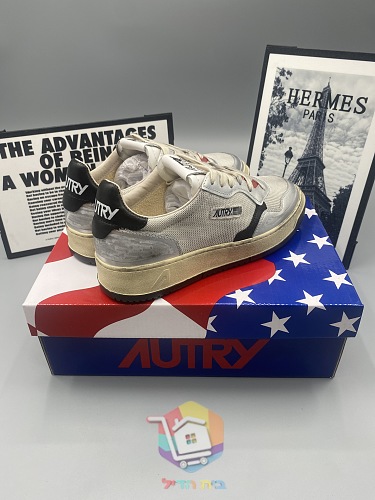 Sneaker Autry Super Vintage aus Mesh und Leder 6