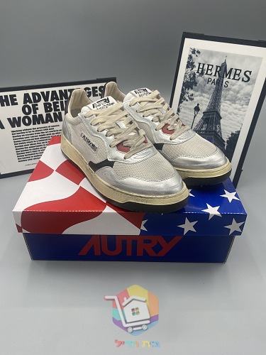 Sneaker Autry Super Vintage aus Mesh und Leder 7