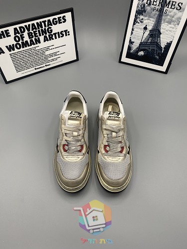 Sneaker Autry Super Vintage aus Mesh und Leder 23