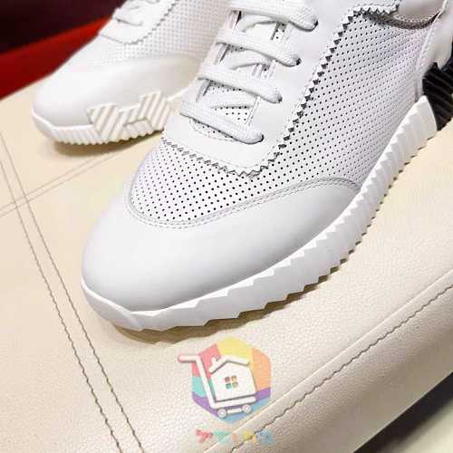 Sneaker Hermes Bouncing aus perforiertem Leder in zwei Farben 6